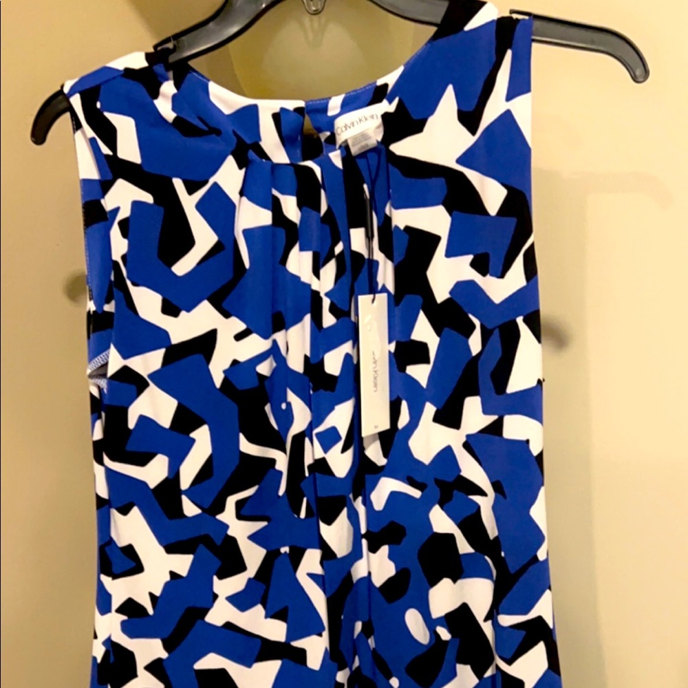 Calvin Klein Sleeveless  Business Casual Top